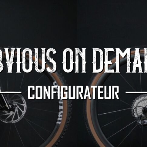 vtt titane et gravel titane illustration communiqué de presse configurateur OBVIOUS ON DEMAND